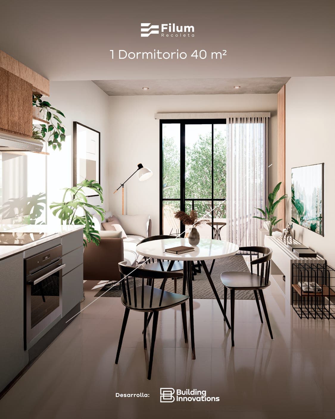 En venta mono ambiente última unidad Usd 59.400 !! En pozo en Recoleta – 2