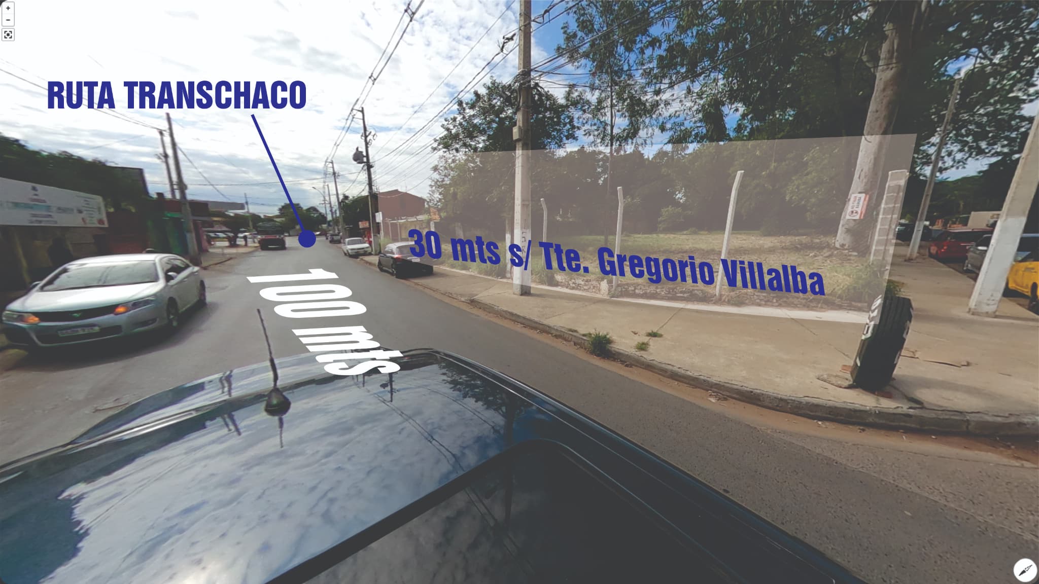 VENDO TERRENO ZONA LOMA PYTA - EN ESQUINA 4.500 M2