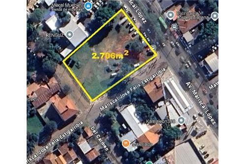 ALQUILO TERRENO SOBRE AVDA. MCL LOPEZ FM ZONA NORTE