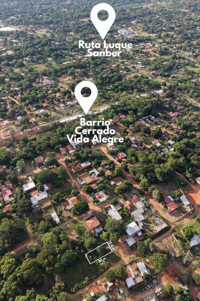 EN VENTA TERRENO DE 12.4X30 EN LUQUE CAÑADA GARAY – 2