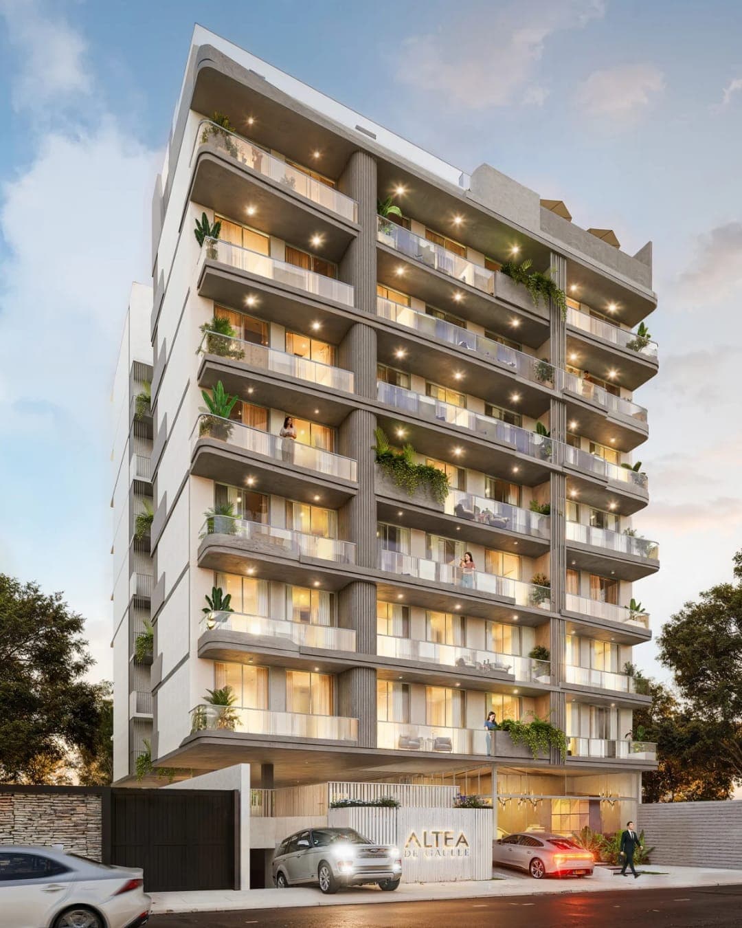 Vendo Departamento Monoambiente -  Villa Morra Edificio Altea De Gaulle