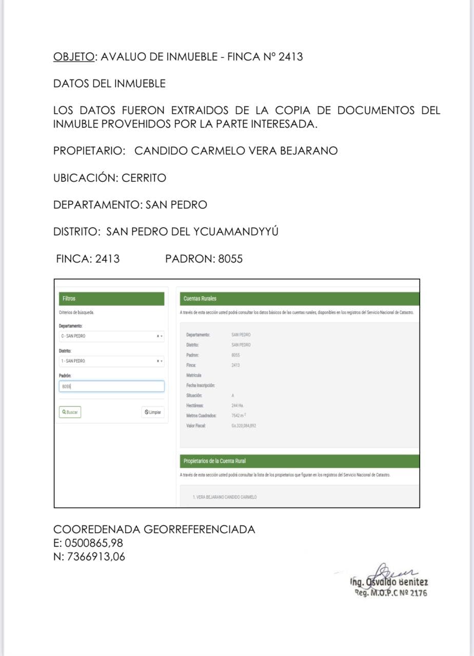 Vendo terreno rural – 2