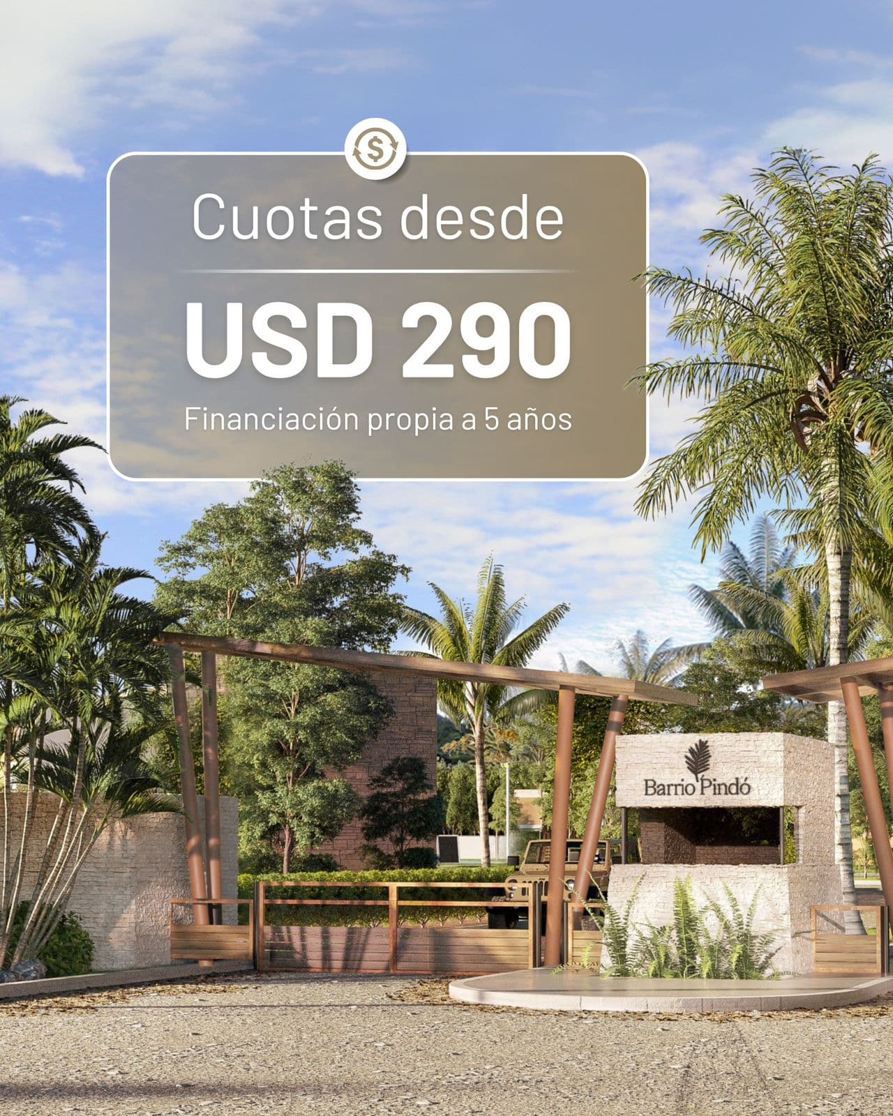 VENTA DE TERRENOS EN BARRIO CERRADO PINDO, SAN BERNARDINO. – 3