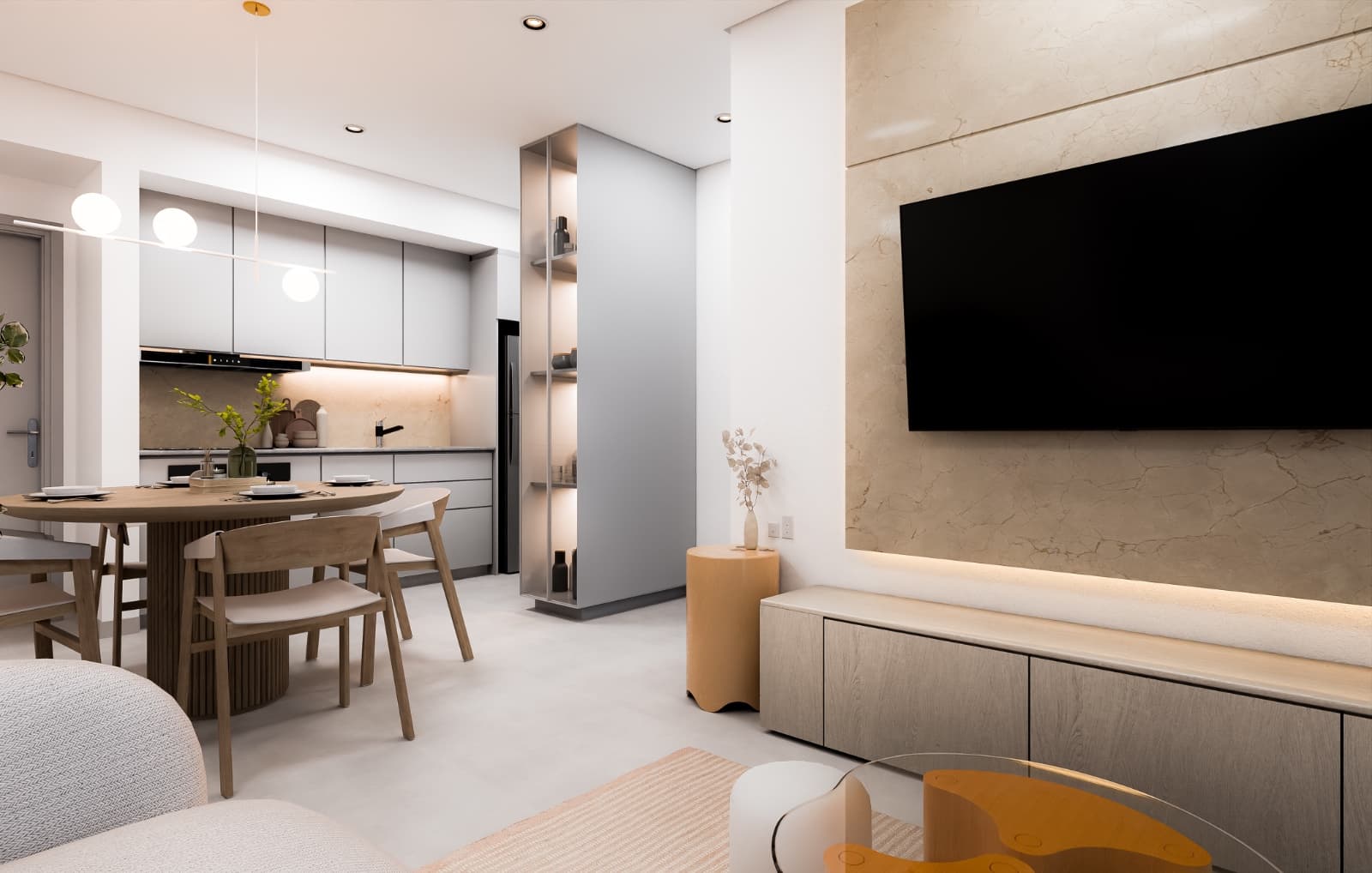 DEPARTAMENTOS MONOAMBIENTES, 1 Y 2 DORMITORIOS - LAS LOMAS - ASUNCIÓN