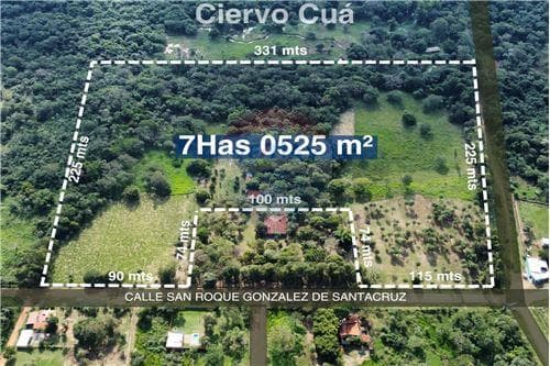 En Venta Importante Propiedad De 7 Hectáreas En San Bernardino