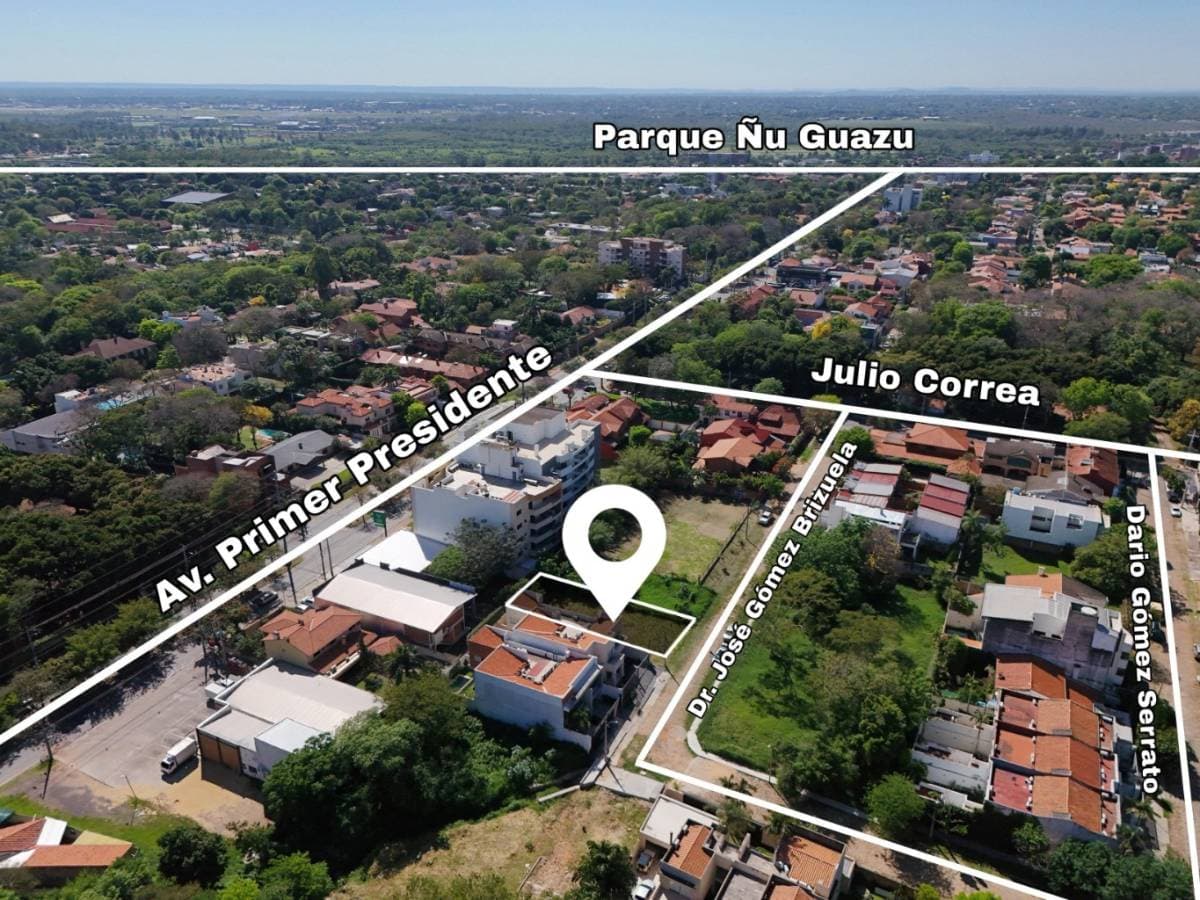 VENDO TERRENO EN BARRIO MBURUCUYA