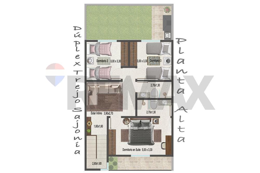✨DÚPLEX DE 3 DORMITORIOS EN SAJONIA, A ESTRENAR!!✨ – 2