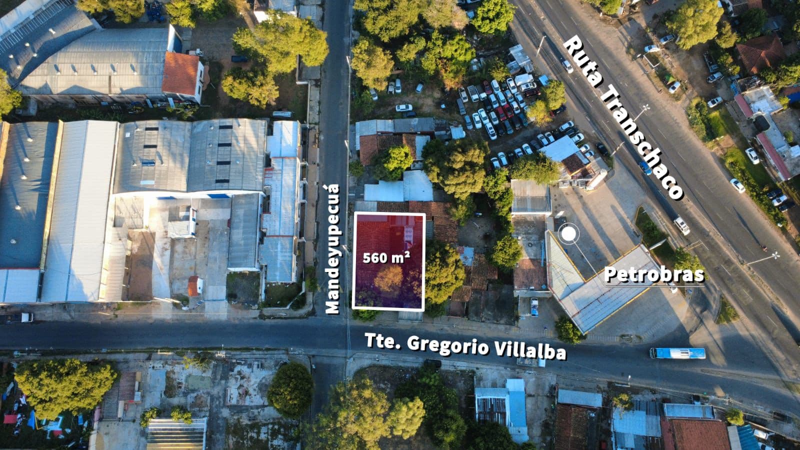 TERRENO EN ESQUINA EN LOMA PYTA ASUNCIÓN