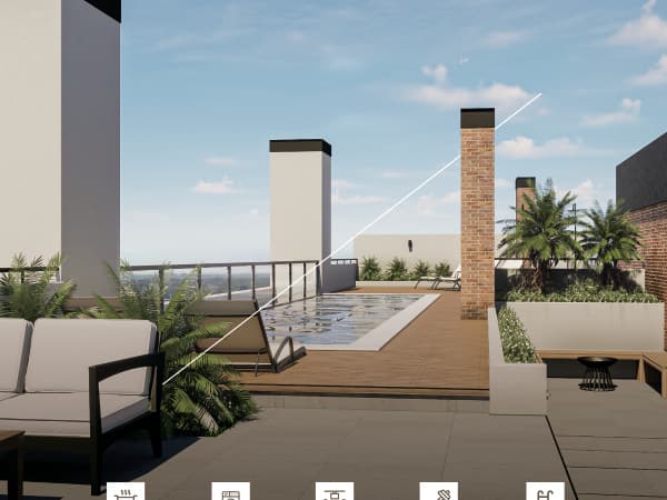 DPTO. MONOAMBIENTE EN POZO FILUM RECOLETA – 2