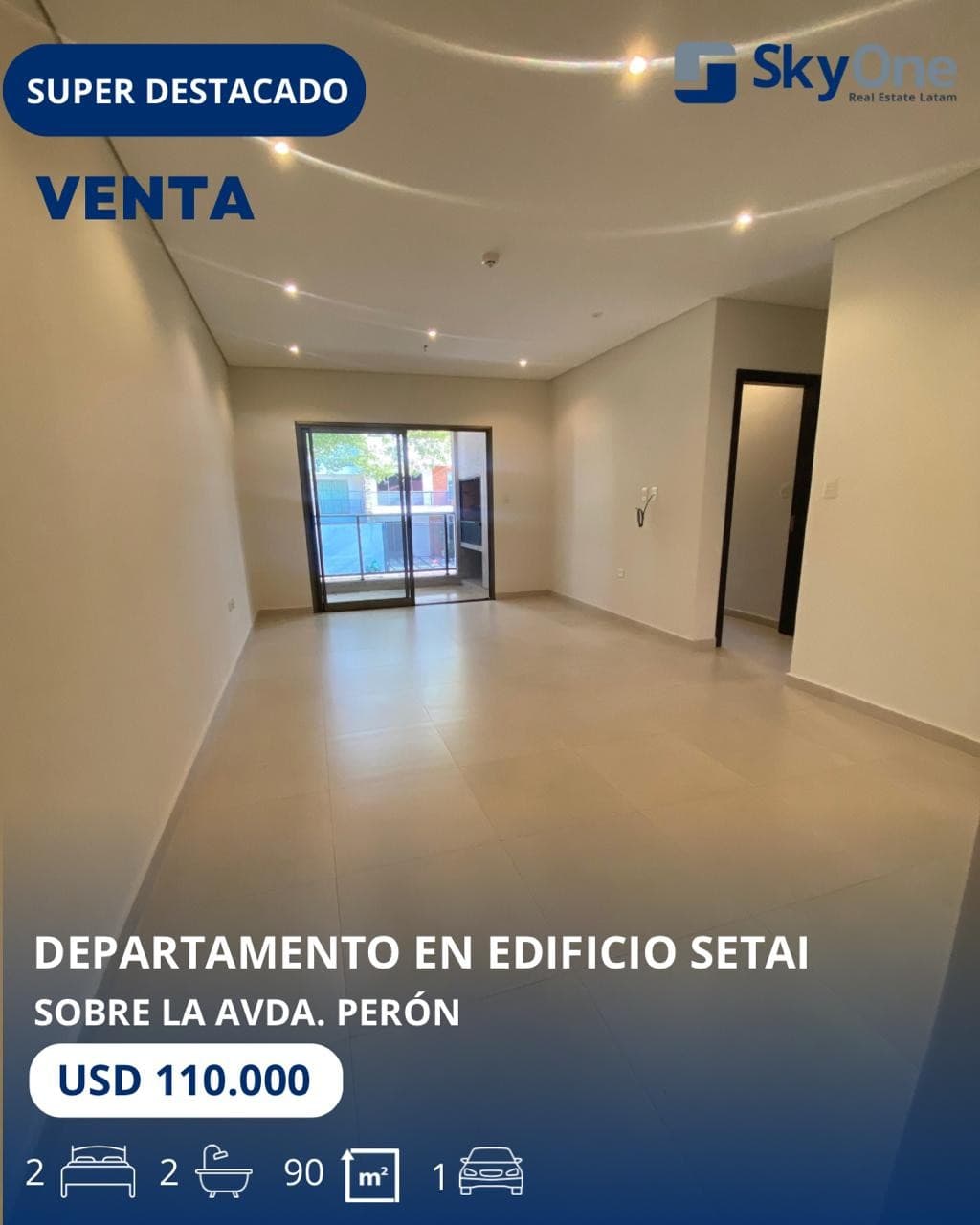 Vendo  Departamento En Setai De 2 Habitaciones – 2