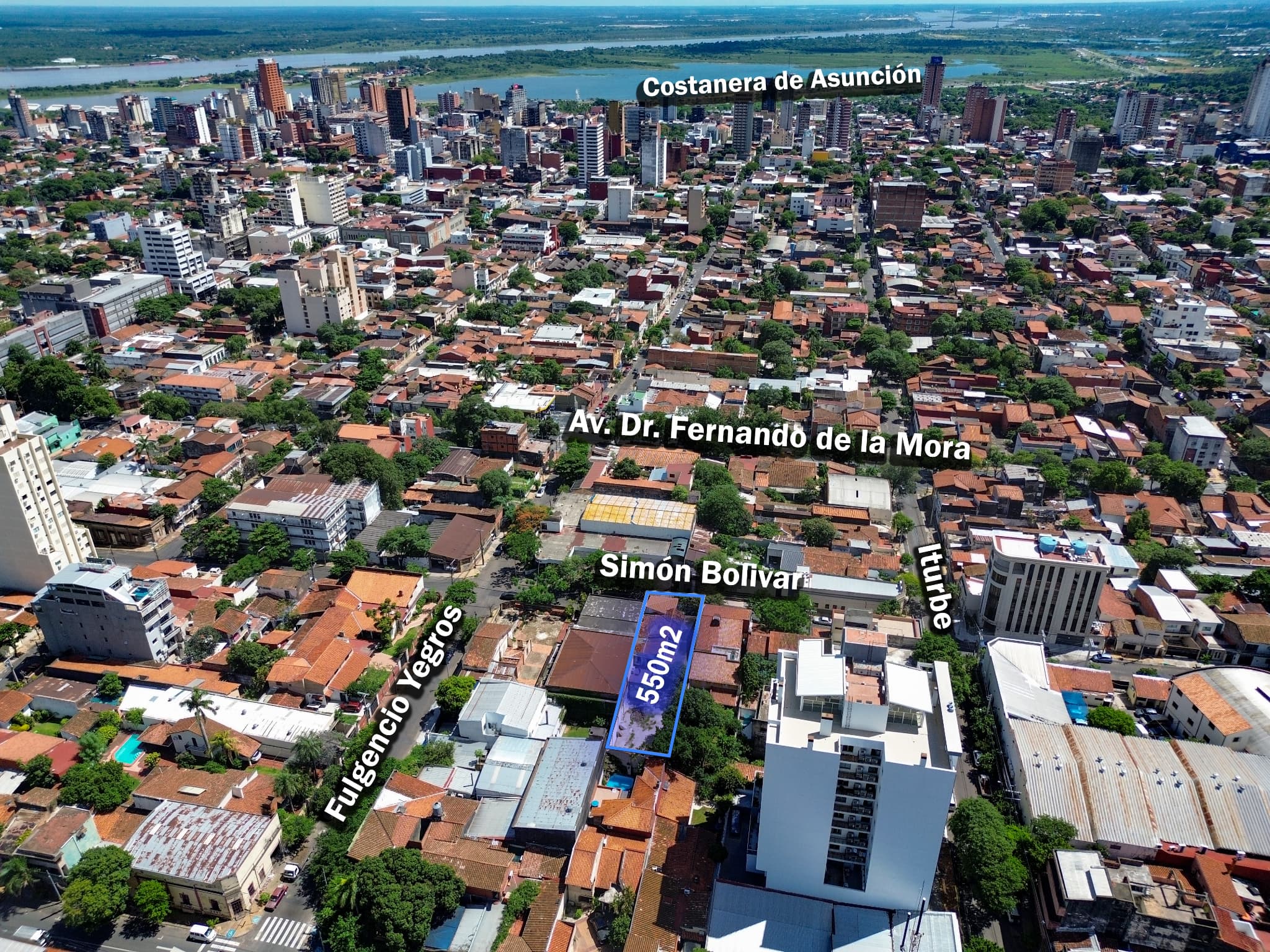 Terreno En Barrio Obrero 550 m² – 3