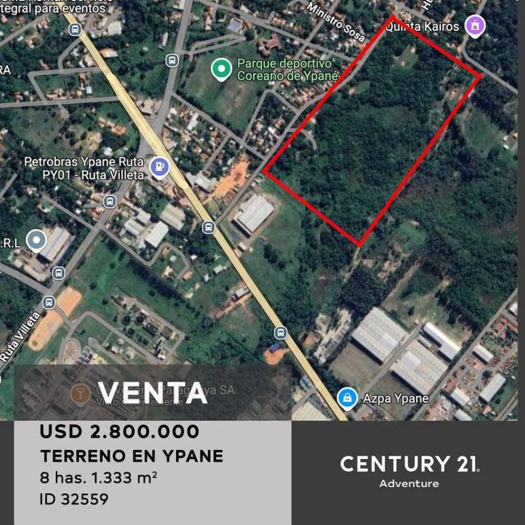 VENDO TERRENO EN YPANE – 2