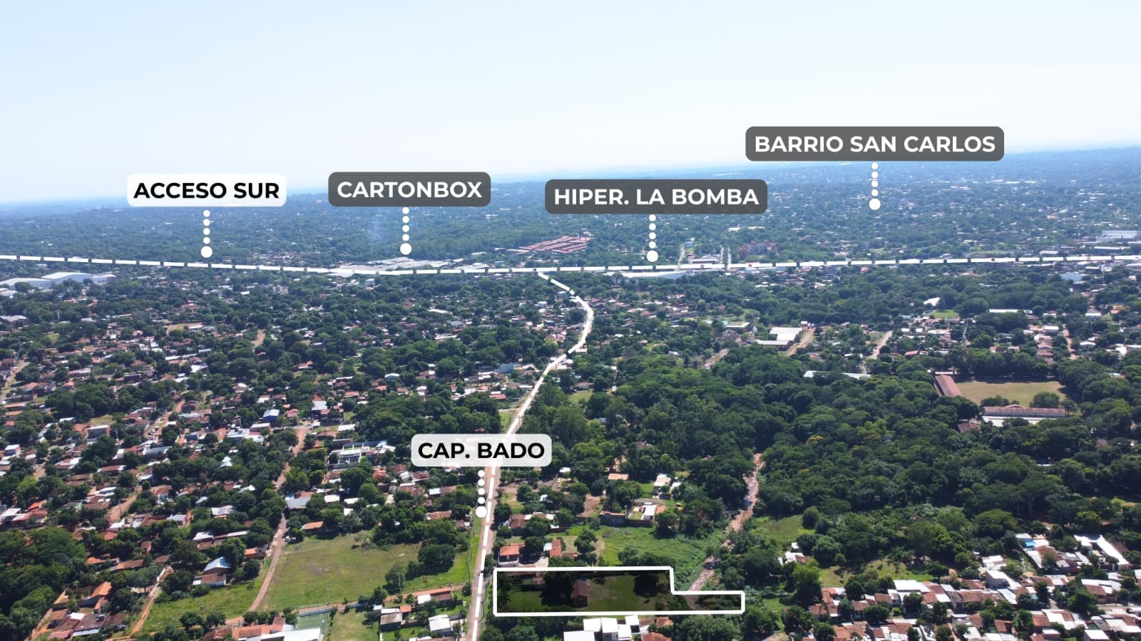en venta amplio terreno en Ñemby – 3