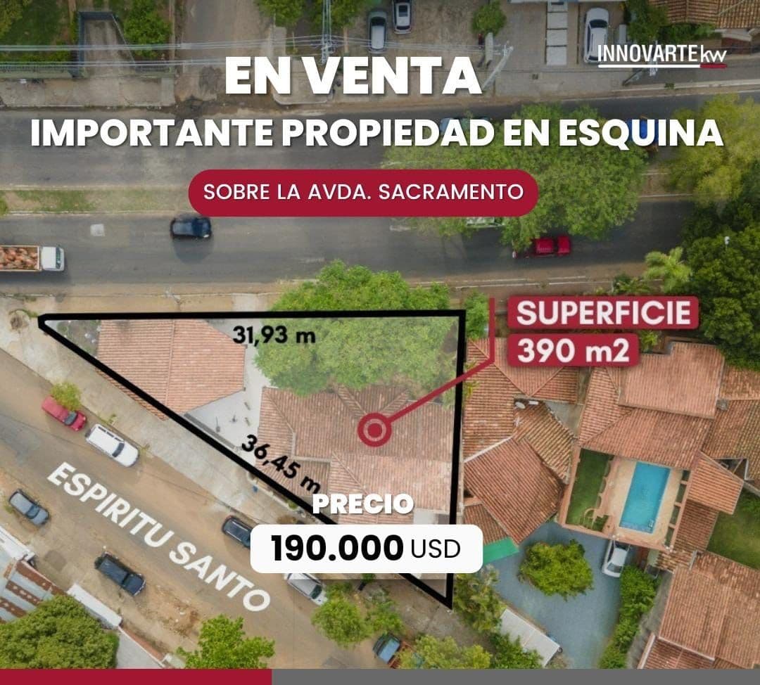 Vendo Residencia en esquina. Con potencial de usos mixtos.