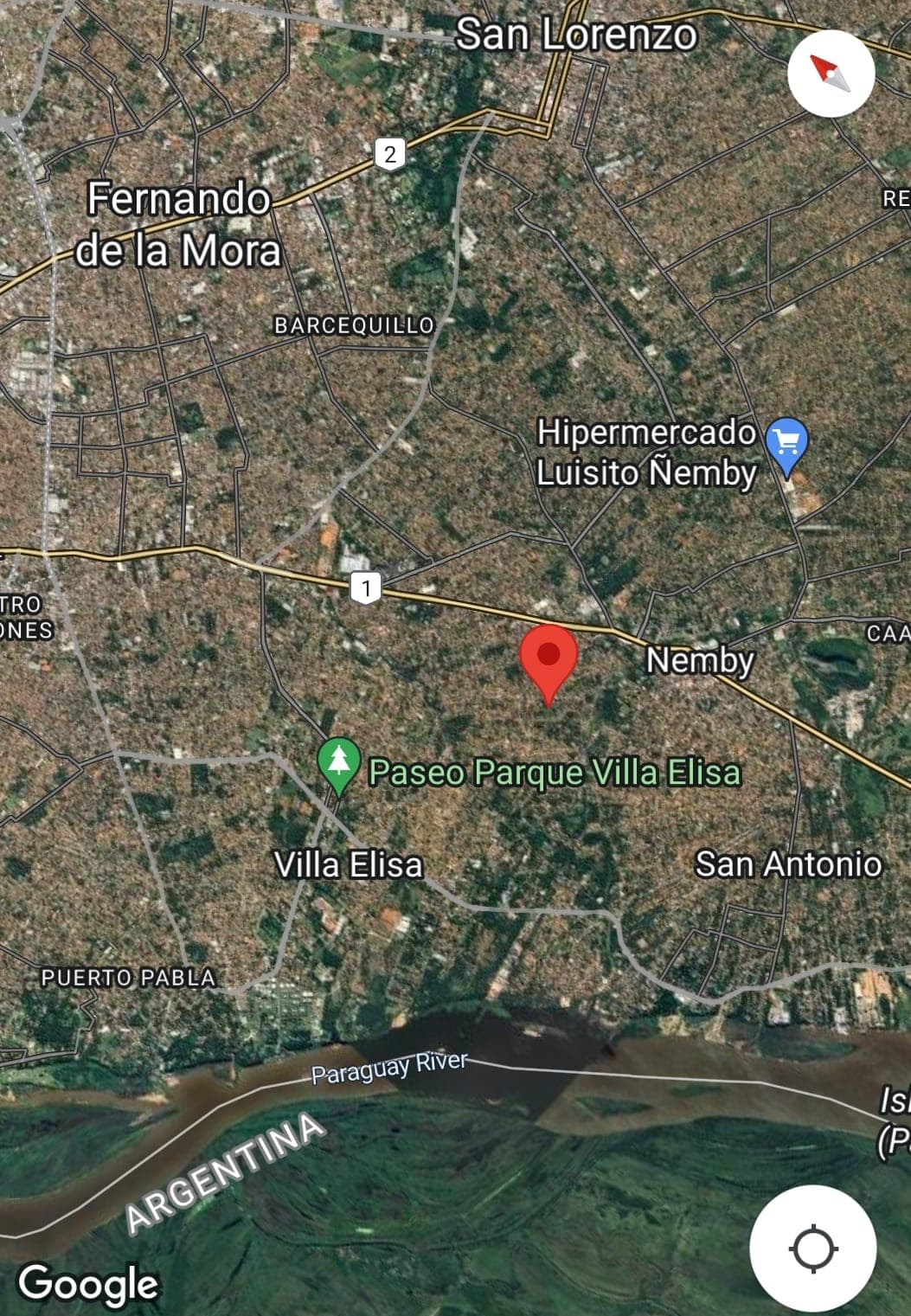 Vendo 5.488 mts2. ñemby. COD 037
