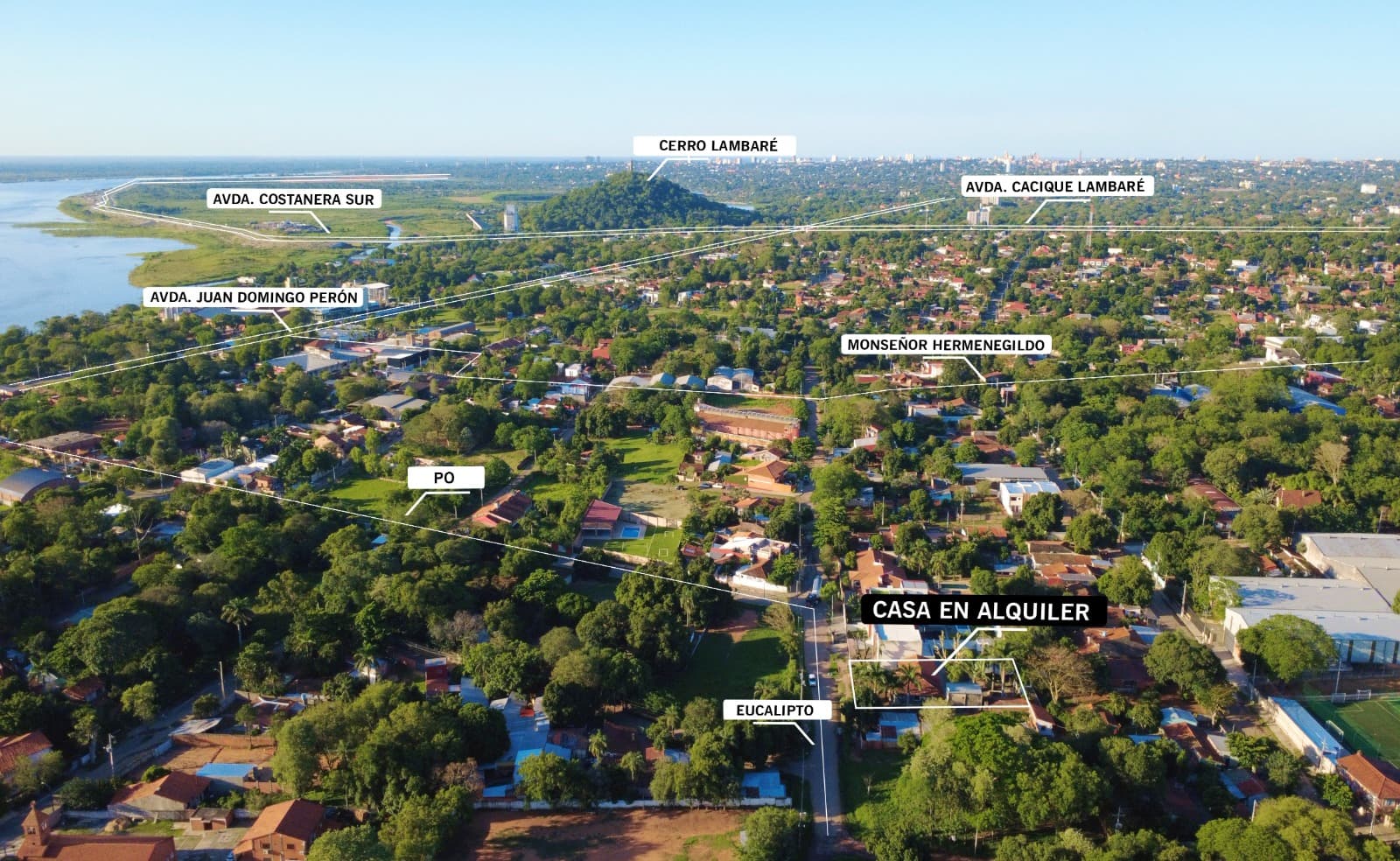 ALQUILO AMPLIA RESIDENCIA EN ITA ENRAMADA – ASUNCIÓN – 2