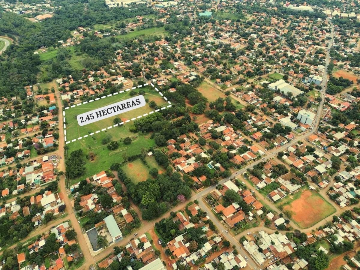 Vendo 2.45 hectareas de terreno en San Lorenzo Zona Shopping San Lorenzo