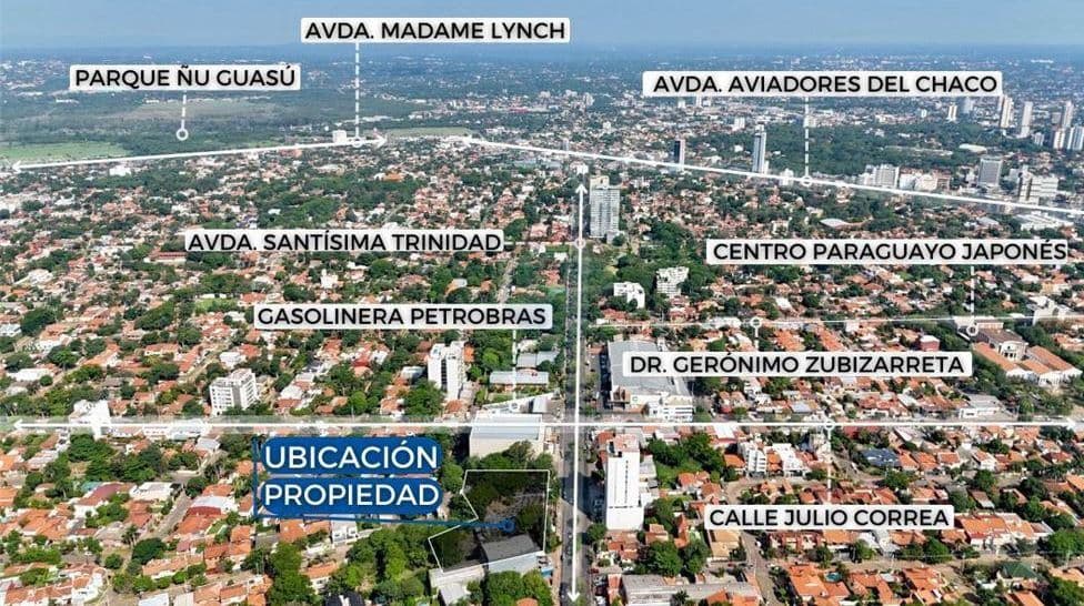 Vendo Importante Terreno Sobre Santisima Trinidad C/ Julio Correa