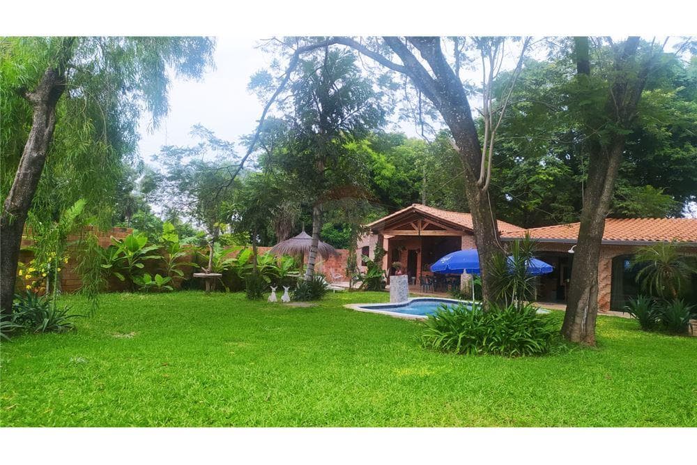 ALQUILO CASA CON PISCINA-AMOBLADA- ITAUGUA – 2
