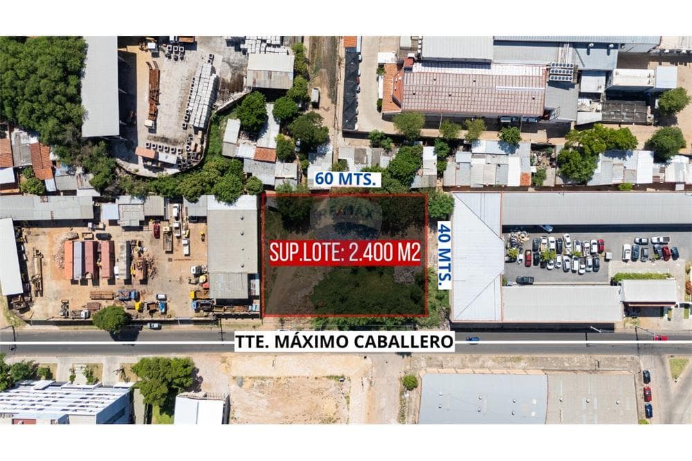 TERRENO DE 2400 M2 BARRIO ITAY ASUNCION SOBRE MAXIMO CABALLERO – 2