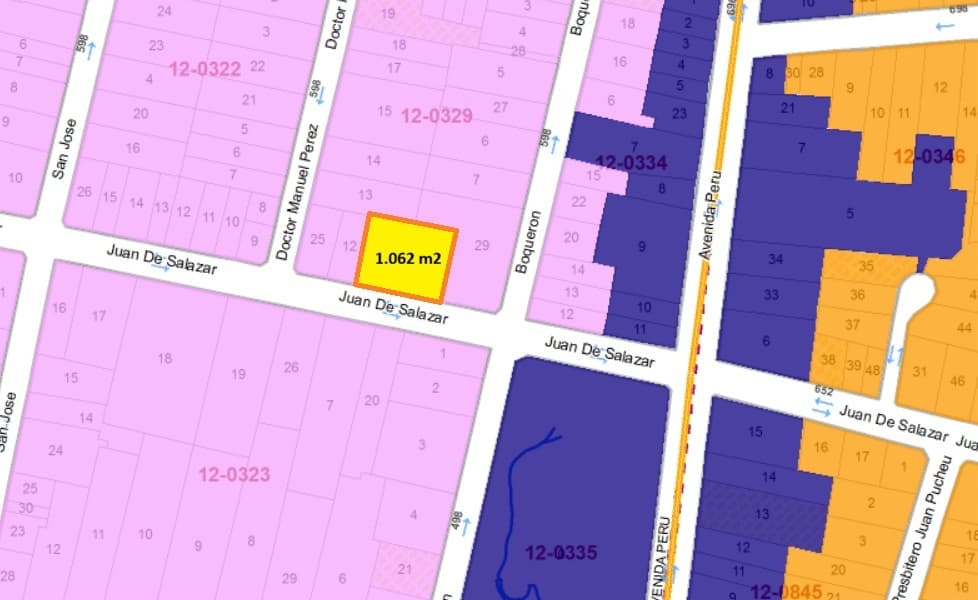 AMPLIO TERRENO DE 1.062 M2 EN LAS MERCEDES – 2