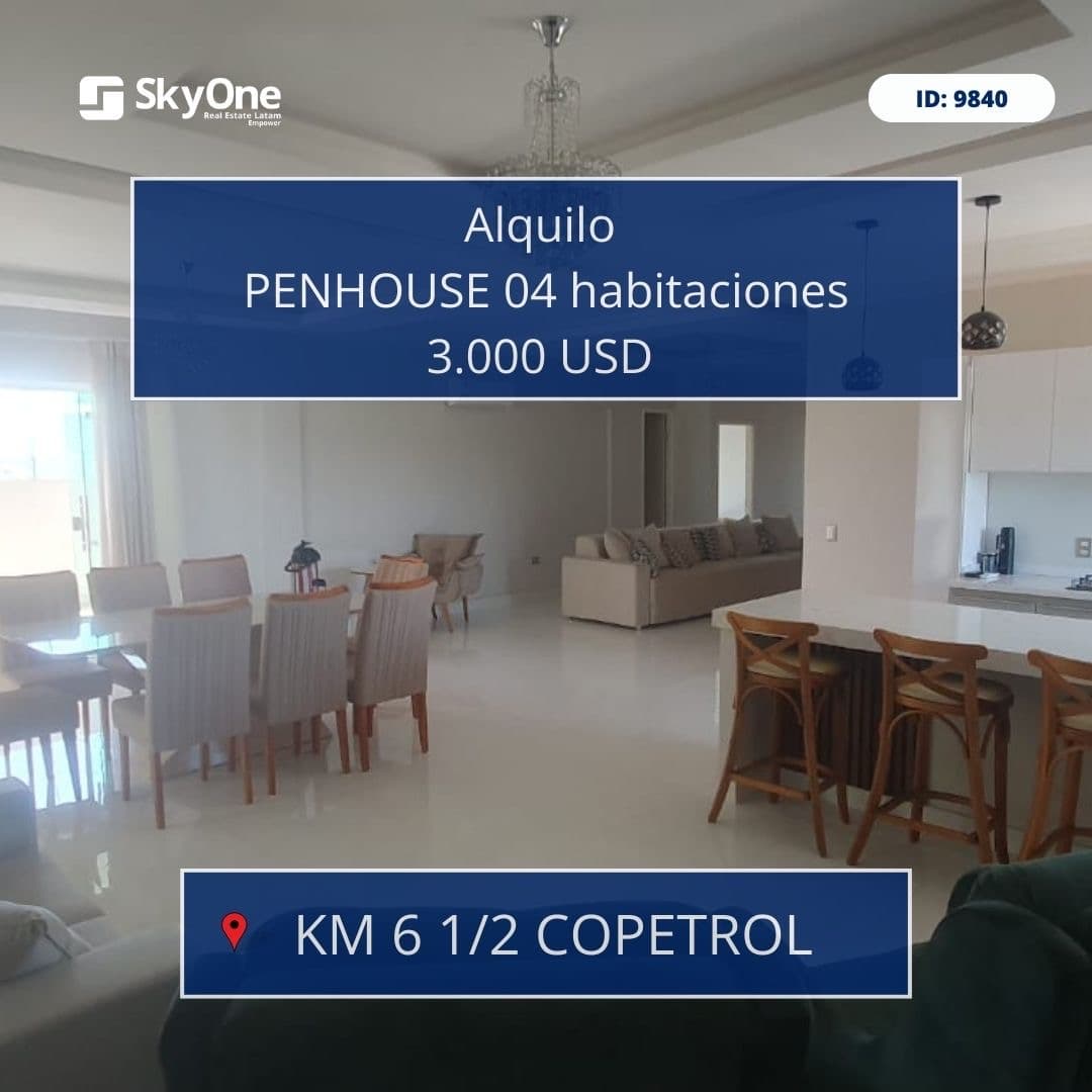 ALQUILO PENTHOUSE EN CIUDAD DEL ESTE