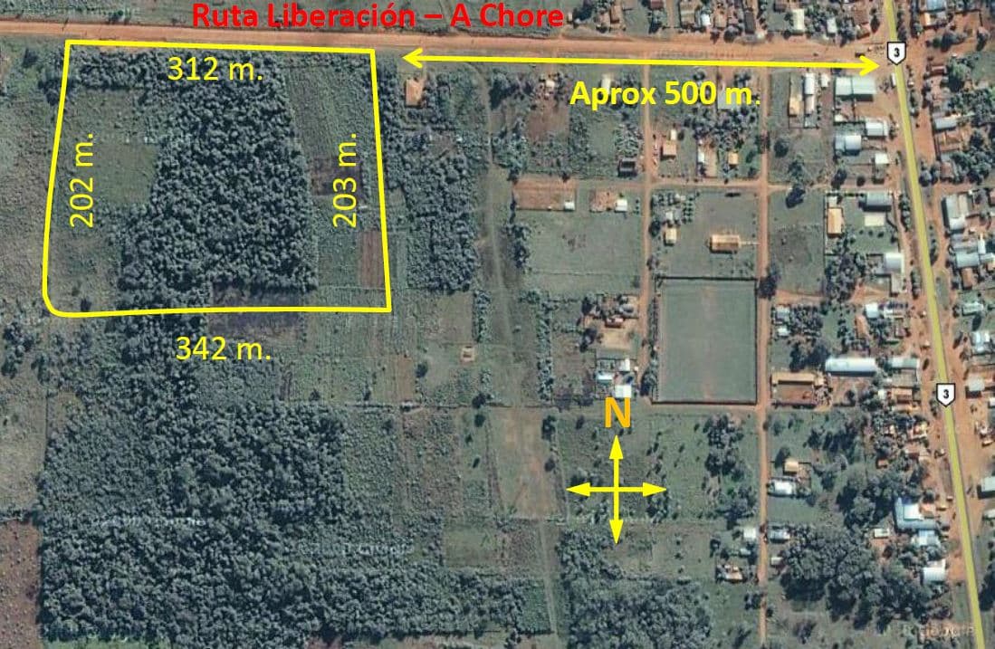 VENTA DE TERRENOS 408 M2 EN CRUCE LIBERACION – 3