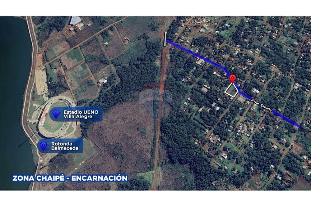 Amplio Terreno de 2112 M2 en Encarnación – 2