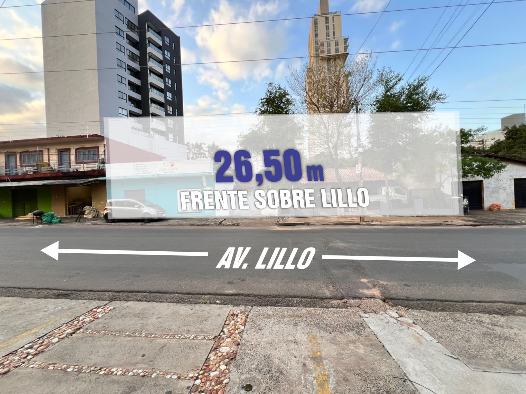 TERRENO EN VENTA S/ AV LILLO - 1132 M2