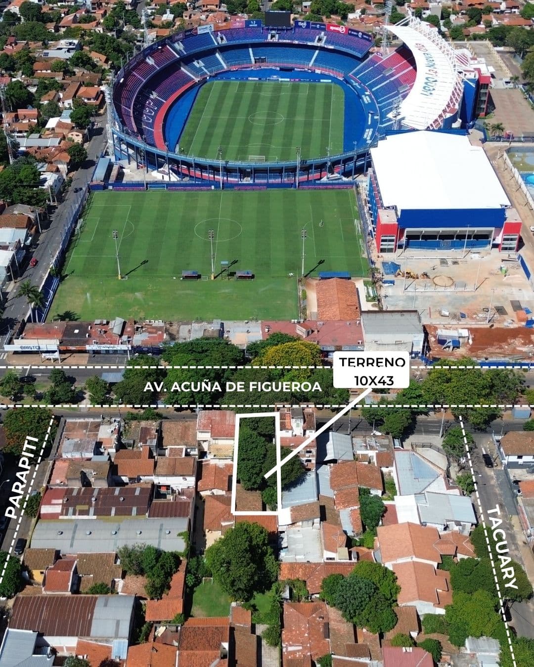 TERRENO ZONA CENTRO DE ASUNCION AVENIDA QUINTA