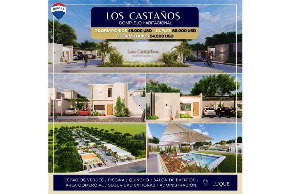 Complejo Habitacional Los Castaños – Viví Hoy el Futuro que Querés en Luque