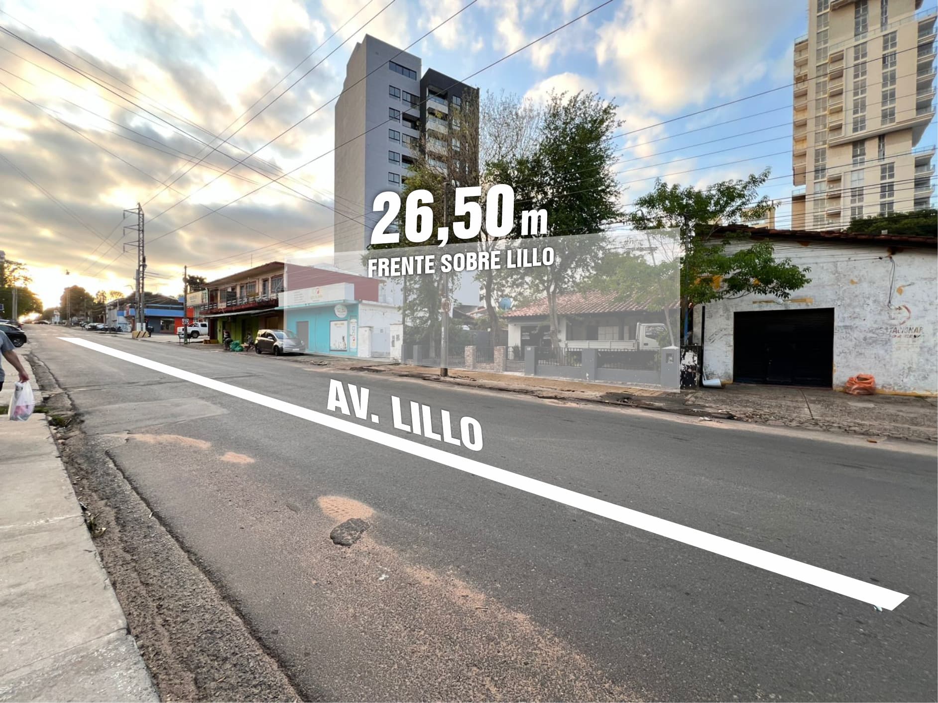 TERRENO EN VENTA S/ AV LILLO - 1132 M2 – 2