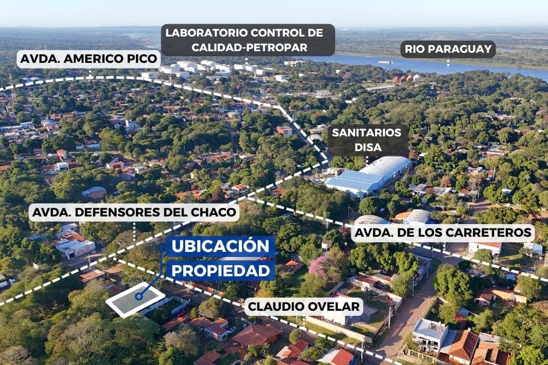 En Venta Terreno Lambaré – 3
