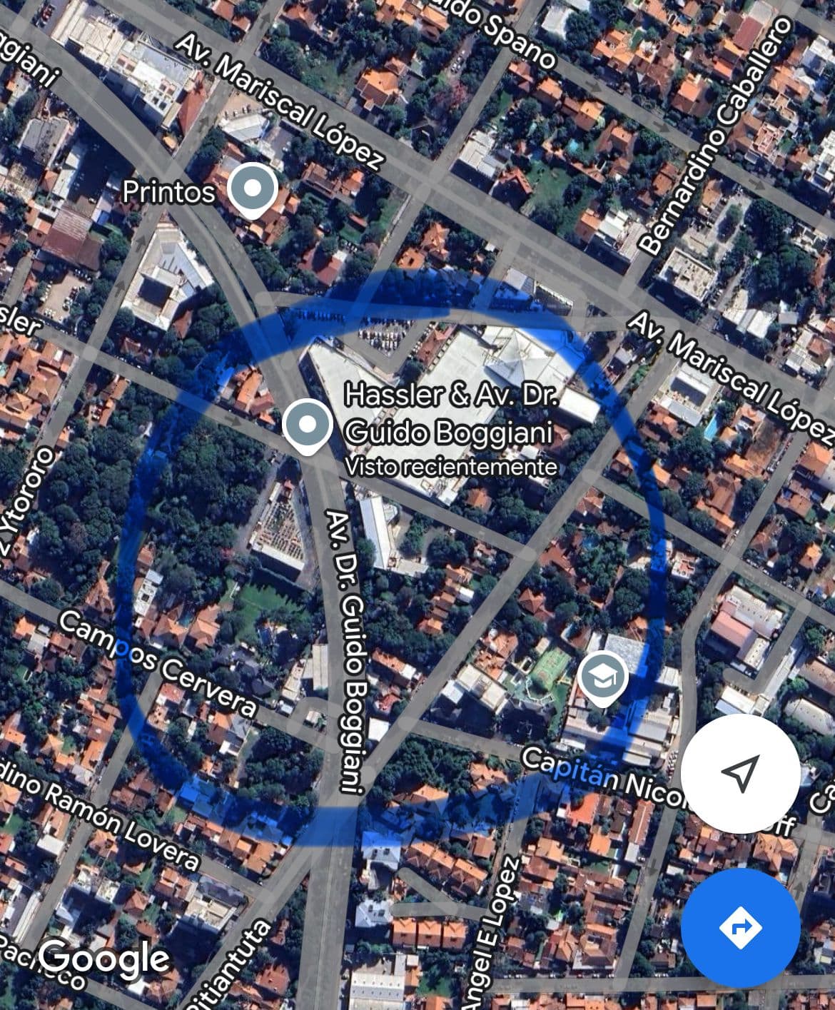 Vendo Terreno de 1.933 mts2 Sobre la Avda. Boggiani. COD 037