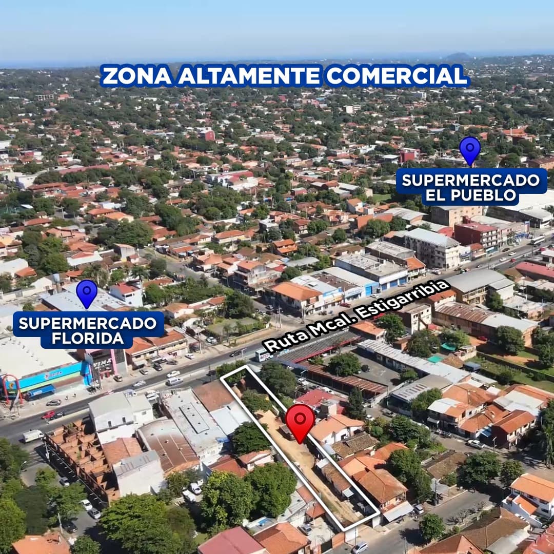 TERRENO DE 10.050 M2 FNDO DE LA MORA, SOBRE RUTA MCAL. ESTIGARRIBA – 3