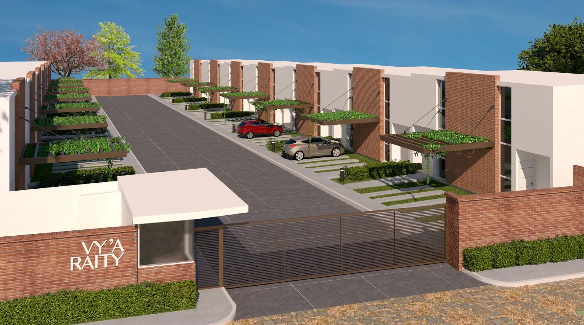 Casa de 2 Dormitorios - Barrio Cerrado