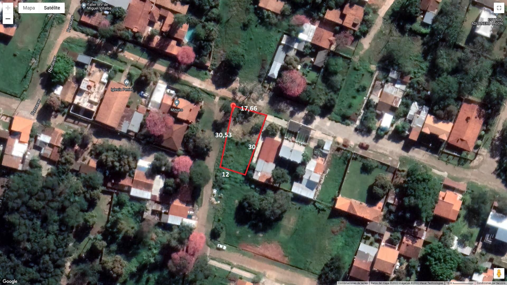 TERRENO EN ESQUINA. LUQUE ISLA MORENO - 444,90 M2 (CÓD. 1099)