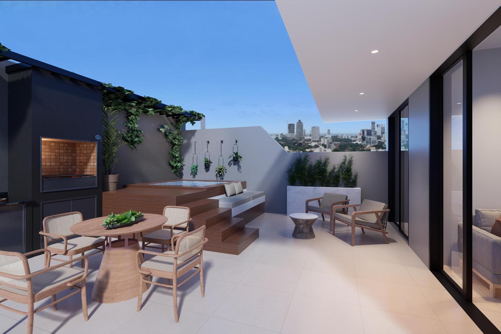 Departamento en venta de 2 dormitorios en Barrio Recoleta Asunción Edif Lumiere Mariscal