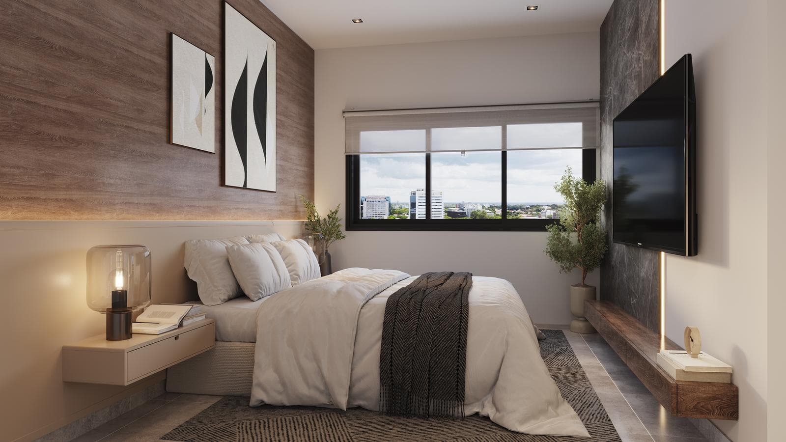 Departamento en venta 1 dormitorio en barrio Villa Morra Asunción en el Edificio Magallanes – 2