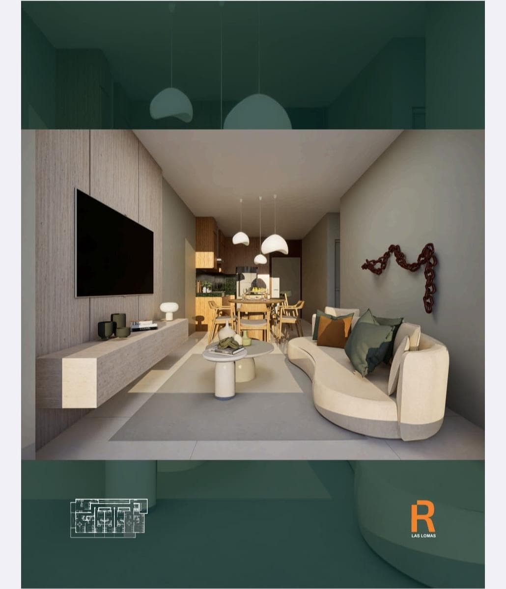 Departamento en venta 1 dormitorio en Las Lomas Asunción edificio R Las Lomas – 2