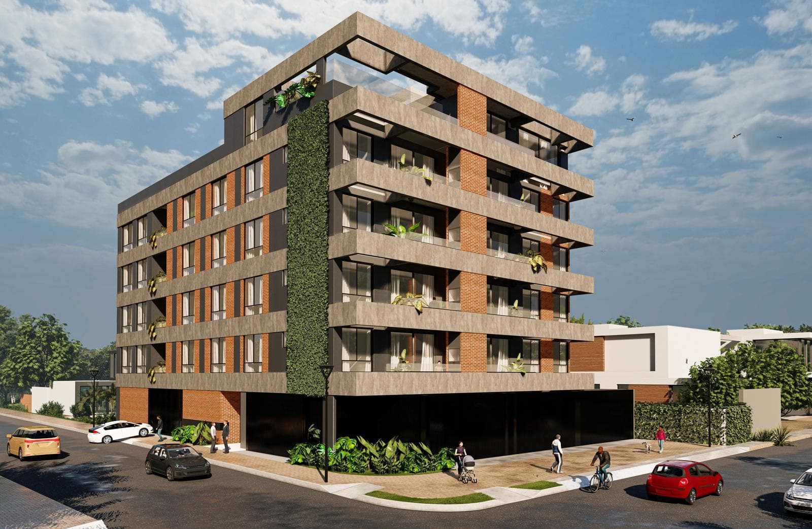Departamento en venta 2 dormitorios en barrio Santisima Trinidad Asunción Edif. Living Trinidad