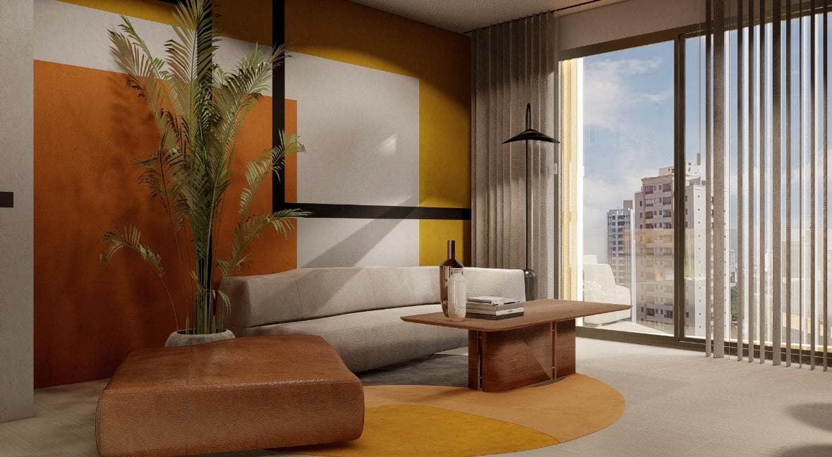 Departamento en venta 1 dormitorio en barrio Villa Morra Asunción Edificio QUBO – 3