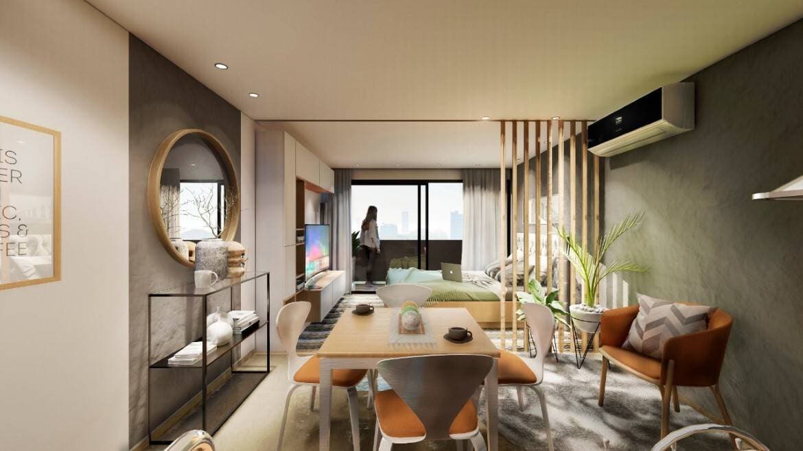 DEPARTAMENTO EN VENTA MONOAMBIENTE EDIFICIO MOLAS DESING – 3