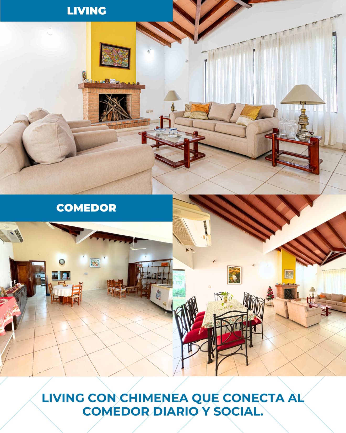 Amplia casa a la venta en Lambare, en barrio cerrado – 3