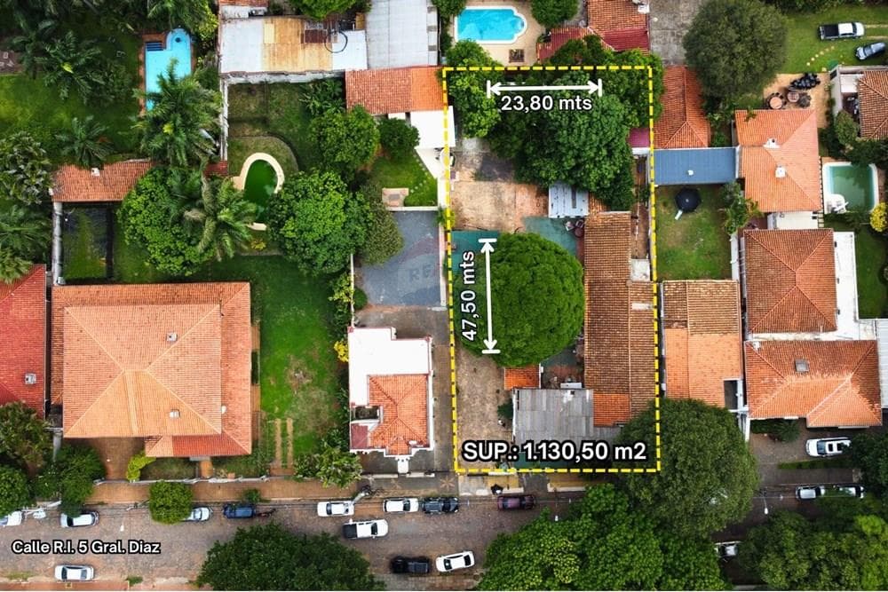 Terreno 1.130m2 - Mcal. Estigarribia - Asunción