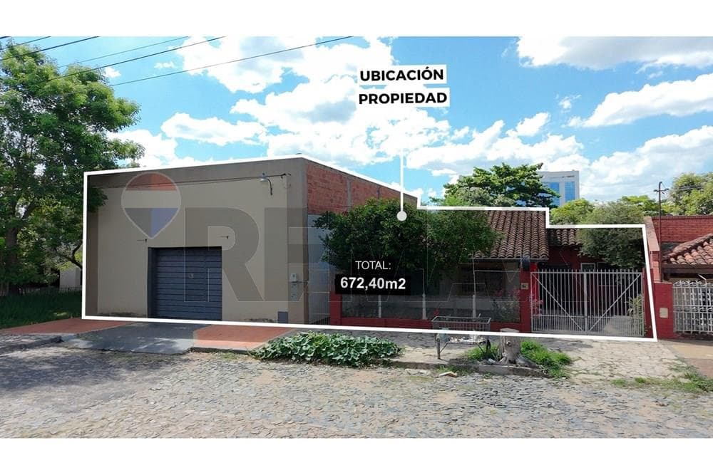 Vendo Terreno de 672 M2 en Barrio Jara, Asunción