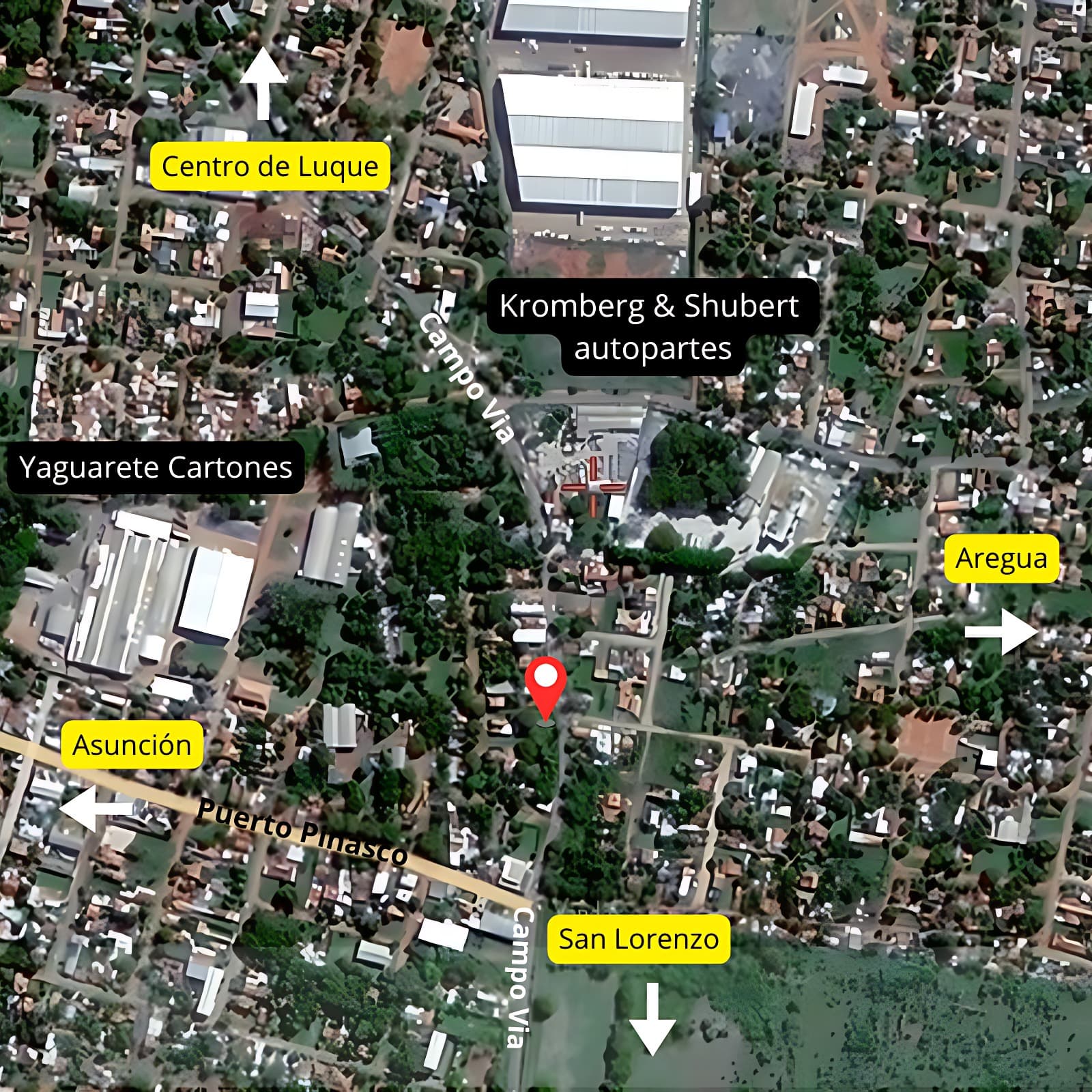 Terreno en Luque de 720 m2 Hugua de Seda sobre Campo Vía – 2