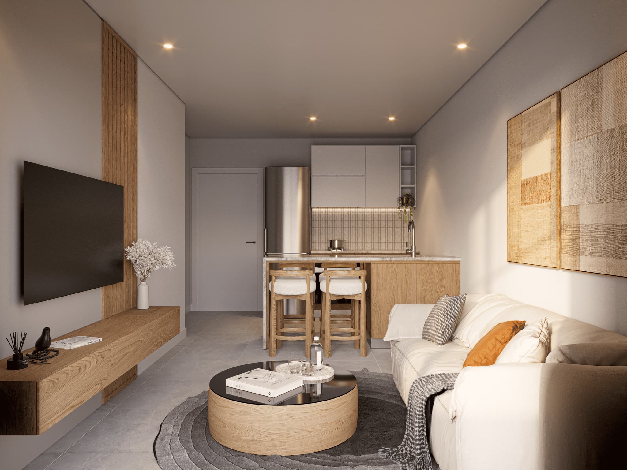 Departamento 1 habitacion en venta - Edificio SANMAR AURORA