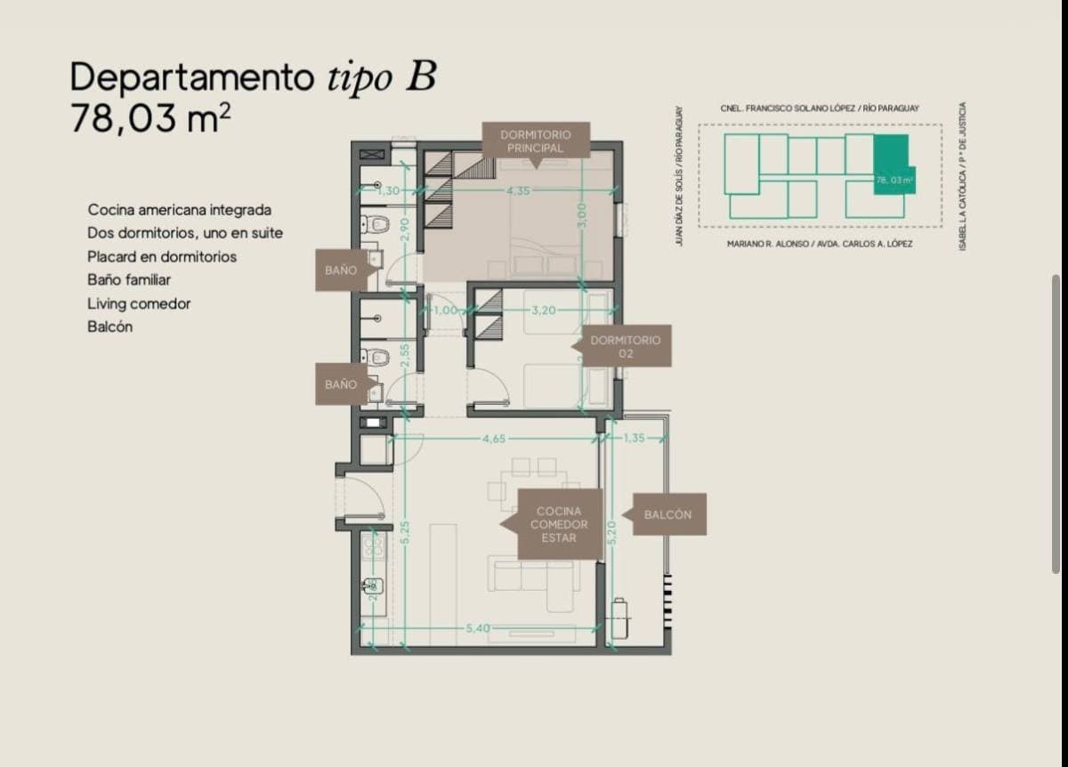 VENDO DEPARTAMENTO DE UN DORMITORIO EN BARRIO SAJONIA! – 3