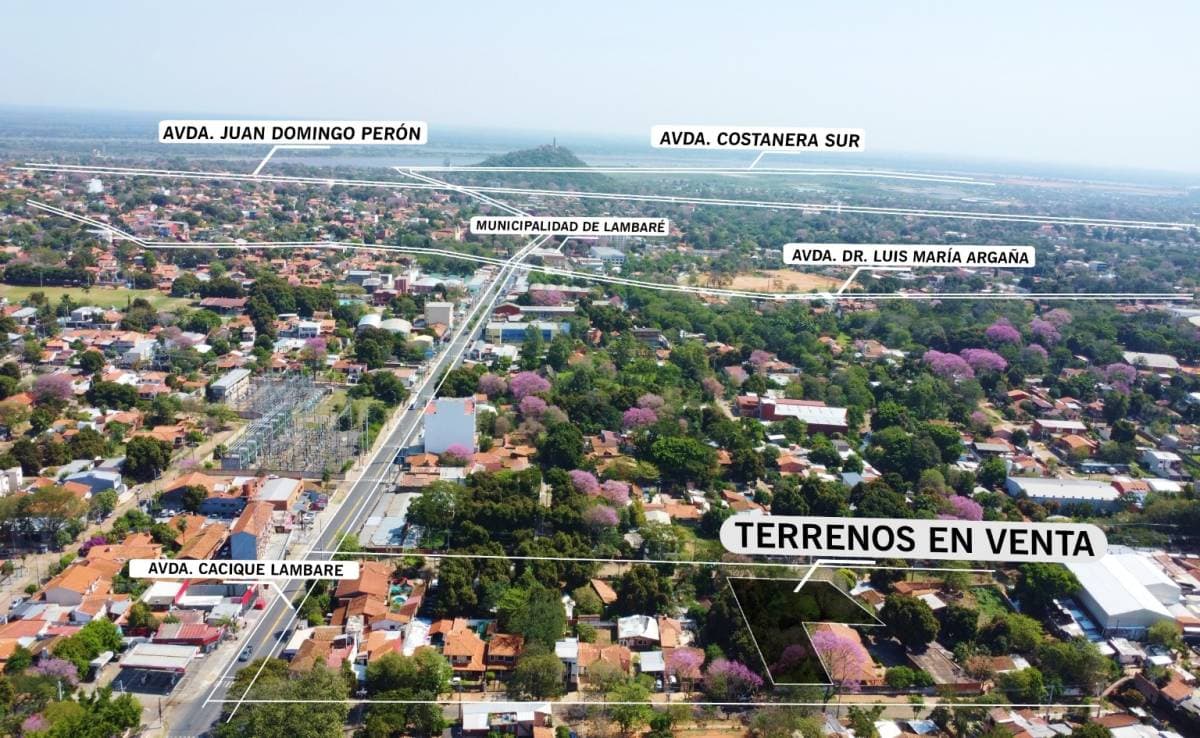 Terreno - Venta Lambaré, Central
